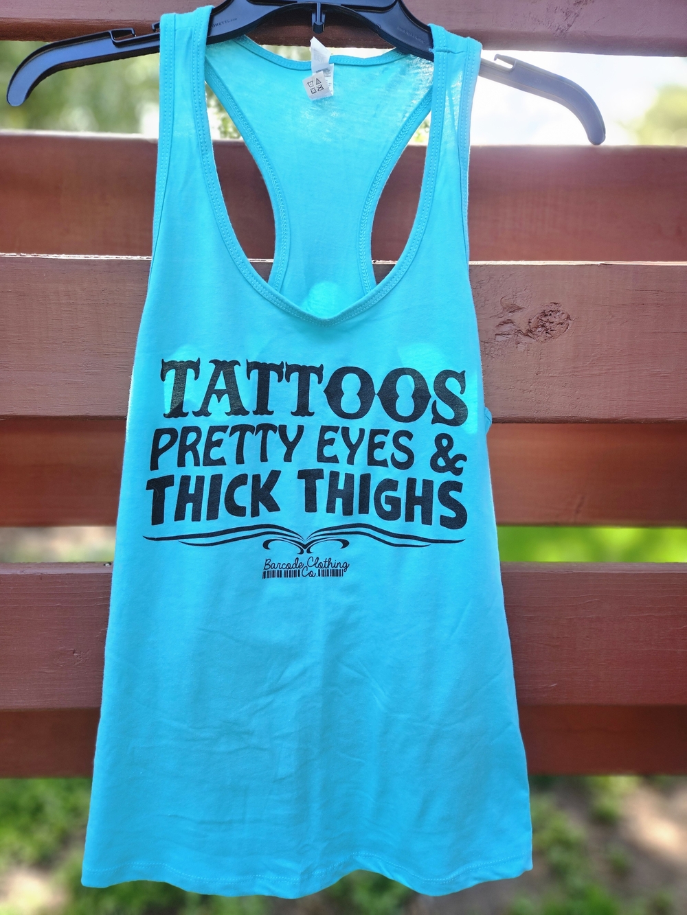 Turquoise Racerback Tank